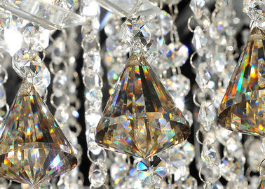 Luxurious Lichten die van het Kristalplafond, Eigentijdse Unieke Plafond Opgezette Kroonluchter passen