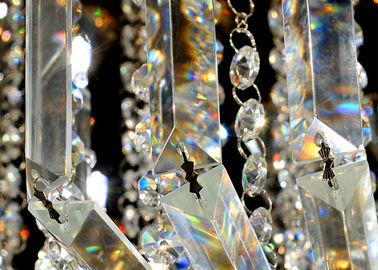 Luxurious Lichten die van het Kristalplafond, Eigentijdse Unieke Plafond Opgezette Kroonluchter passen