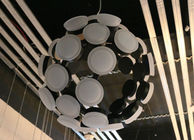 Aluminium van Acryl LEIDENE Moderne Onvolledige het Gebiedlampen Opschortingslichten voor Woonkamer