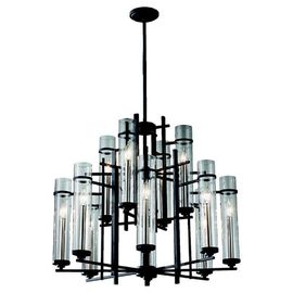 Uitstekende de Kroonluchters Antieke Kaars Edison Lights Sparkling Glass Lighting van het Ambachtenhotel