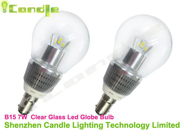 7w B15 Geleid de Hoge Machts Duidelijk Glas van de Bolbol Ce van Dimmable van de 360 GraadStralingshoek Ra80