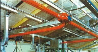 Één Track schorsing Crane lichtsystemen met Single-track, één Beam