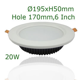Hoge Helderheids20w LEIDENE In een nis gezette Downlights 1700lm voor Commerciële Verlichting 85lm/w