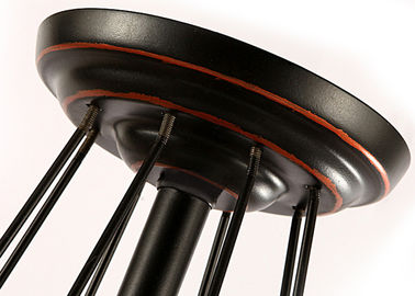 Kaarstype de Kroonluchter van het Smeedijzerart deco met Ijzer en Glas, Modern of Traditioneel