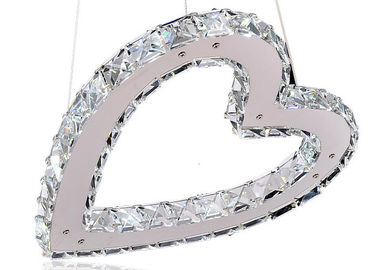 Funky Kristal Moderne Kroonluchters/Lichte Hart Gevormde Tegenhangerlamp 7500K - 8000K