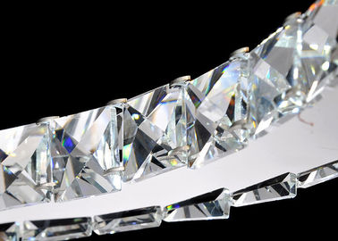 Het dubbele Hart vormde de Moderne Kroonluchter van het Luxekristal met 75cm Regelbare Ketting