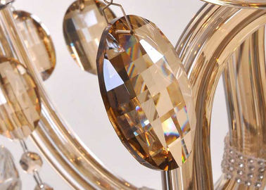 10 lichte het Kristalkroonluchter van de Cognacluxe, de Moderne Kroonluchters van de Glastegenhanger