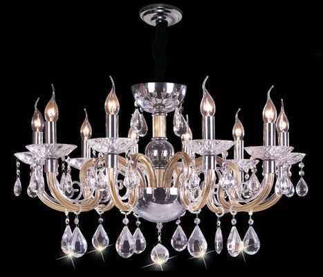 Baccarat E14/E27 de Eigentijdse Verlichting van de Kristalkroonluchter met 18 Lichten