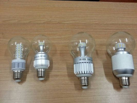 Aluminium + LEIDENE van het Glashuis Gloeilampen 9w met 360 GraadStralingshoek
