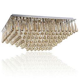 Leaded het Plafond Lichte, Eigentijdse Opgeschorte Decoratieve Kroonluchter van het Glaskristal