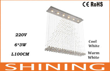 220V/110v van het Koele Witte 18W LEIDENE de Lichten Kristalplafond het Gouden Eindigen