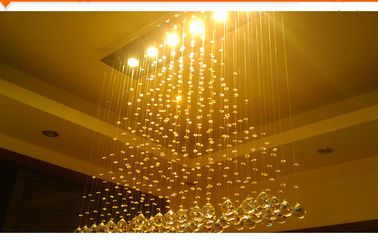 220V/110v van het Koele Witte 18W LEIDENE de Lichten Kristalplafond het Gouden Eindigen