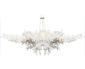 Rubber Houten Witte de Prachtverlichting van Herenhuiskroonluchters voor Luxevilla's/Hotels