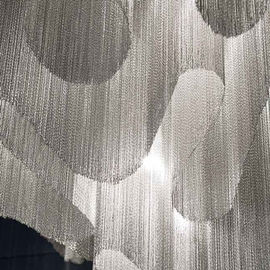 Moderne van het de Kroonluchtersroestvrije staal van het Aluminiumhotel de Kroonluchterverlichting