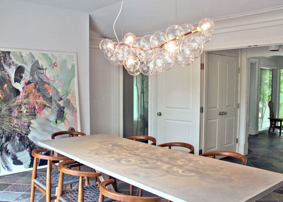 Kroonluchters van het de Koordenhotel van glasbollen de Lichte Decoratief met Uw Manier voor Eetkamer