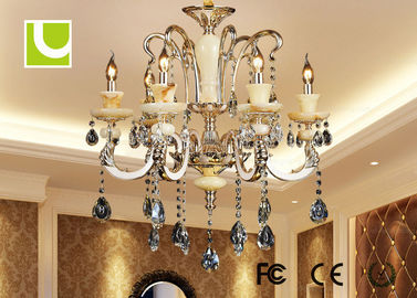 Luxeslaapkamer 110V/220V Lamp 18 Lichte Kroonluchter van het Kristalplafond 115 x 110 cm