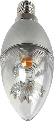 360 de Kaarsbol van de graaddimmable Geleide Gloeidraad 5W E14 Decoratief voor Kroonluchter