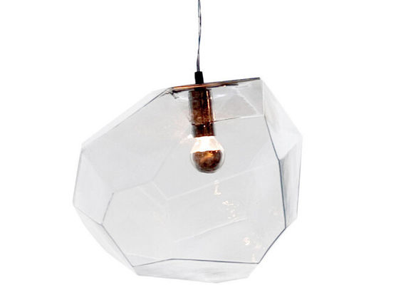 Transparante Moderne de Tegenhangerlamp van het Opschortings Lichte Glas voor Restaurant/Bardecoratie