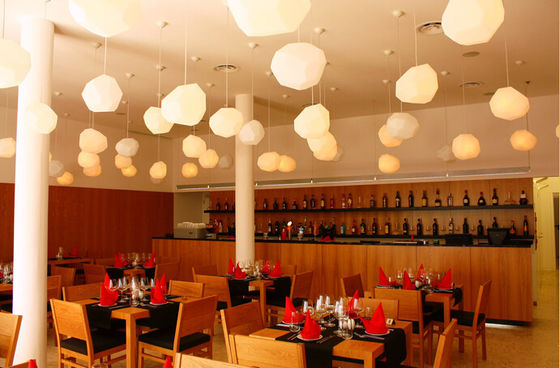 Transparante Moderne de Tegenhangerlamp van het Opschortings Lichte Glas voor Restaurant/Bardecoratie