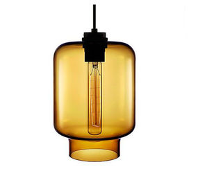 De duidelijke Lamp van de de Flessentegenhanger van de Glasvorm Luxurious, Industriële Verlichtingsinrichtingen