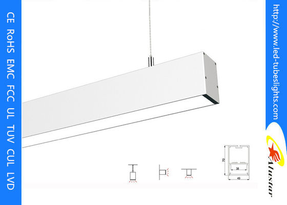 2600k commerciële het LEIDENE Lineaire Kleur Veranderende Hangen Tegenhangerlichten 49mmX70mm