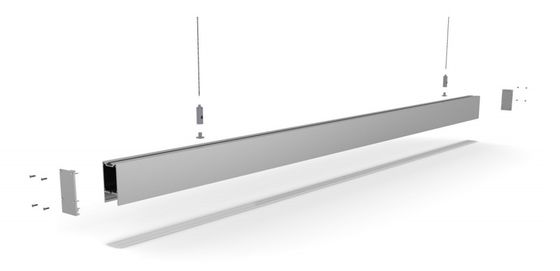 2600k commerciële het LEIDENE Lineaire Kleur Veranderende Hangen Tegenhangerlichten 49mmX70mm
