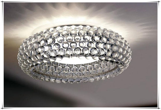De met de hand gemaakte Acryl Transparante Plafond gelijke Lichten, zetten Plafondlicht voor Huisdecoratie op