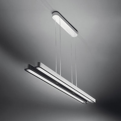 Bureau de Dubbele T5 Strook het Hangen Verlichting van de het Aluminiumtegenhanger van PC van Plafondlichten