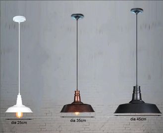Het nostalgische Bevallige Hangende Plafond steekt Uitstekende Zolder, Industriële Tegenhangerlamp aan