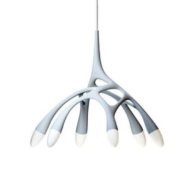 Van het de Luxeglas van de hoteltak van de het Plafondkroonluchter van de de Harsvogel de Kroonluchter van het de Pootplafond
