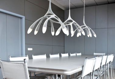 Van het de Luxeglas van de hoteltak van de het Plafondkroonluchter van de de Harsvogel de Kroonluchter van het de Pootplafond