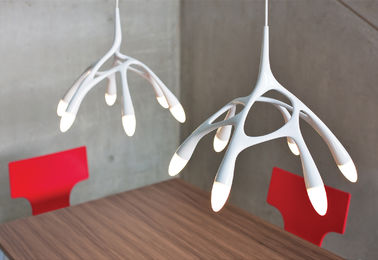 Van het de Luxeglas van de hoteltak van de het Plafondkroonluchter van de de Harsvogel de Kroonluchter van het de Pootplafond