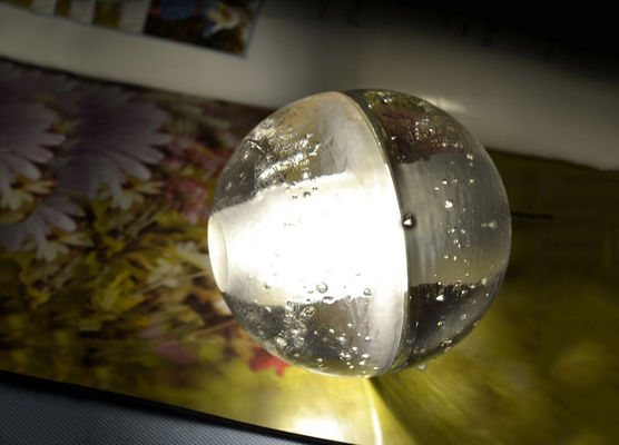 Moderne van de de Bal Hangende Tegenhanger van het Kristalglas de Verlichtings LEIDENE Decoratieve Kroonluchter
