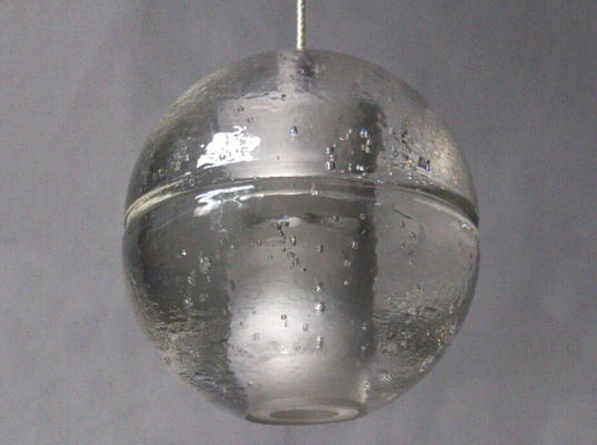 Moderne van de de Bal Hangende Tegenhanger van het Kristalglas de Verlichtings LEIDENE Decoratieve Kroonluchter