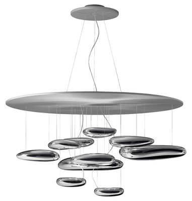 De moderne Lichten van de Chroomskydro Geleide Kroonluchter met ABS Zinc+alloy Materialen voor Commerciële Verlichtingsdecoratie
