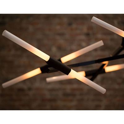 1 jaar Geleide Kroonluchterlichten, Inrichting van de de Kroonluchterverlichting van de Garantie de Moderne Tegenhanger