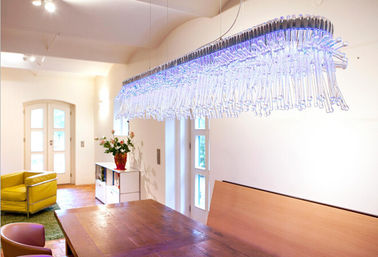 Lichten van de Trasparent de Glas Geleide Kroonluchter voor Woonkamerdecoratie