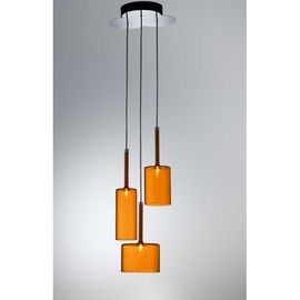 De Moderne Geleide Kroonluchters van de kleurenmanier, de Tegenhangerlamp van de Glasfles G9