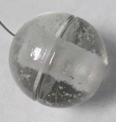 De duidelijke van de Kroonluchterlichten van het Kristalglas Bal Geleide Transparante Opgeschorte Tegenhanger