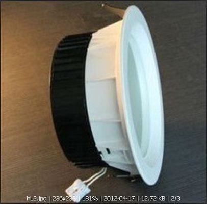 Opgezette de oppervlakte leidde Downlights 5W 8W 15W 30W AC96-265V het 3 Duim LEIDENE In een nis gezette warme wit van Downlight