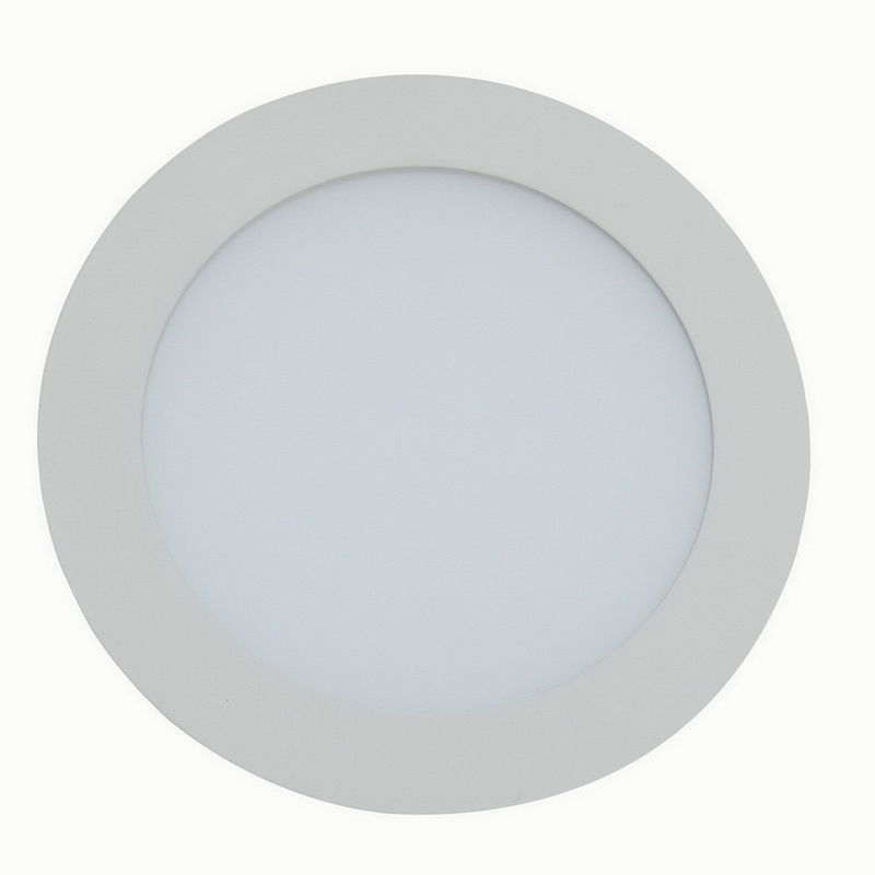 Ronde ultra slanke 6W leidde in een nis gezet de lichten koel wit van het plafondpaneel dat onder kabinetslichten wordt geleid