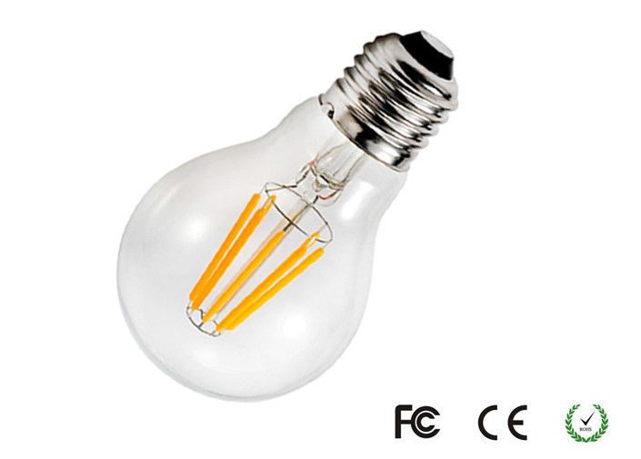 220V van de LEIDENE van Ra 85 6W LEIDENE van Dimmable Gloeidraadbol Bol Gloeilamp 60*110mm